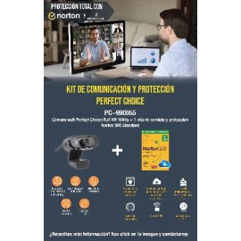 Kit Cámara Web + Antivirus PC-99055 - cámara web US (...)