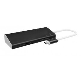 HUB Multipuertos USB tipo C ACTECK  2 USB 3.0 - HDMI, (...)