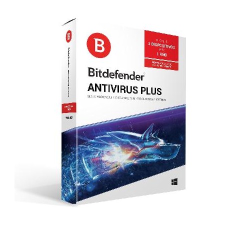 Antivirus BITDEFENDER TMBD-402 - 3 licencias, 1 Año(s)