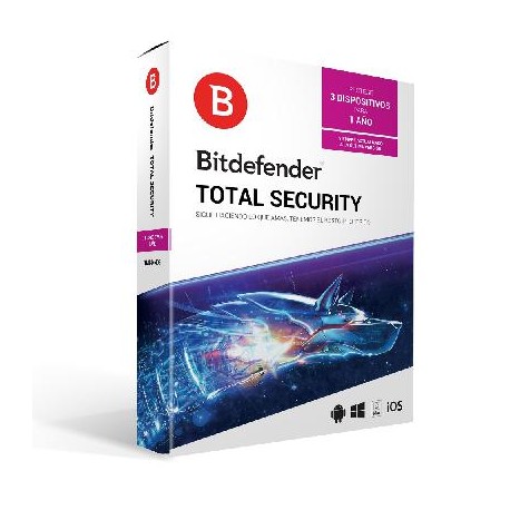 Antivirus BITDEFENDER TMBD-409 - 3 licencias, 1 Año(s)