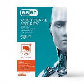 Antivirus ESET Multidevice Security - 3 licencias, 1 Año(s), Caja