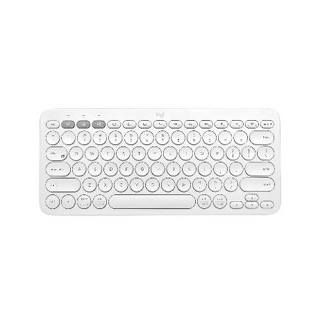 Teclado MULTI-DEVICE BLUETOOTH LOGITECH K380 - Inalámbrico, Blanco