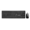 Kit de Teclado y Mouse ACTECK ENTRY - Estándar, Negro