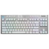 Teclado Mecánico LOGITECH 920-009660 - Inalámbrico, Blanco