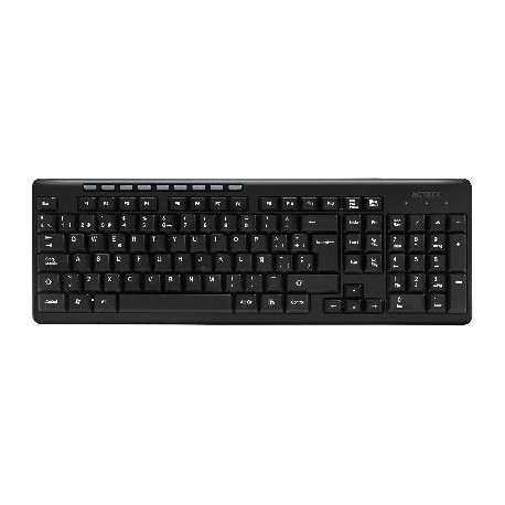 Teclado ACTECK AC-913973 - Inalámbrico, Negro