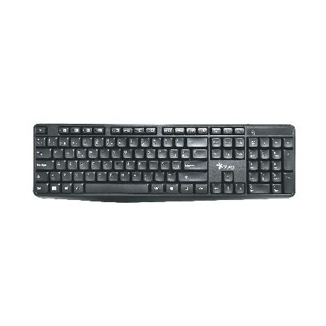 Teclado Inalámbrico  Stylos STPTEC4B - Negro, Inalámbrico