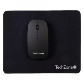 Mouse Inalámbrico Recargable con Mousepad TECHZONE T (...)