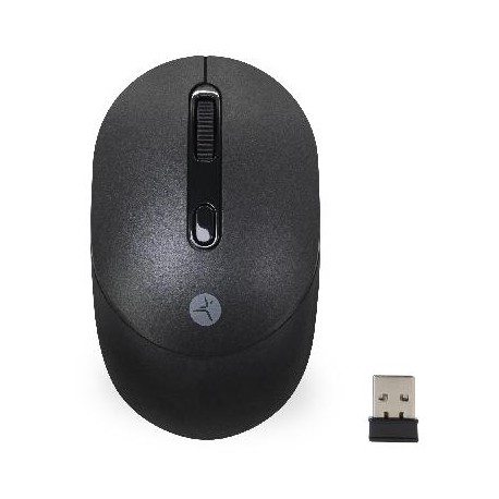 Mouse  TECHZONE TZMOUG201-INA - Negro, 4 botones, Ina (...)