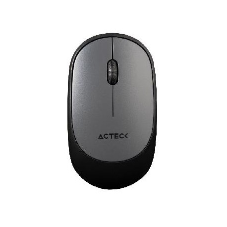 Mouse Inalámbrico  ACTECK MM276W - Gris, 2 botones,  (...)