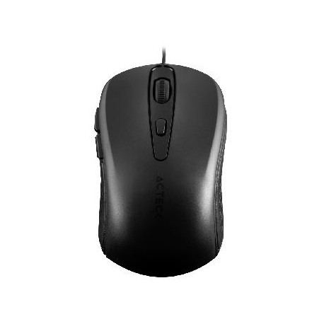 Mouse Alambrico Essential  ACTECK MM271 - Negro, 5 bo (...)