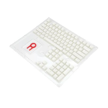 Keycaps  Redragon Sacarab White - Blanco