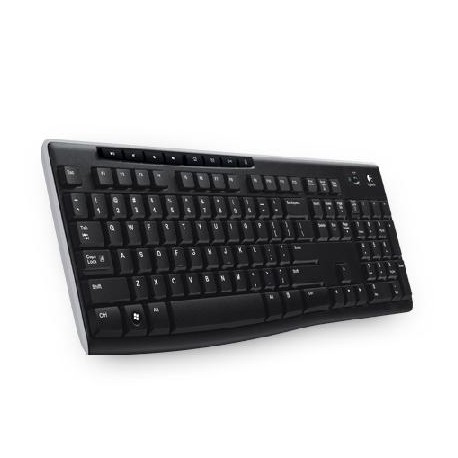 Teclado Inalámbrico LOGITECH K270 - RF inalámbrico, (...)