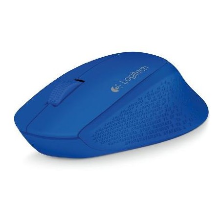 Mouse LOGITECH M280 - Azul, 3 botones, USB, Óptico, 1000 DPI