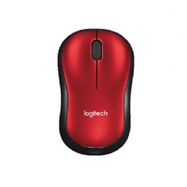 Mouse LOGITECH M185 - Rojo, 3 botones, RF inalámbric (...)