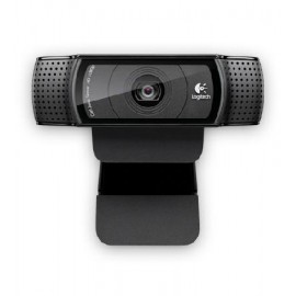 Cámara Web LOGITECH C920 - USB, Negro, 1920 x 1080 Pixeles