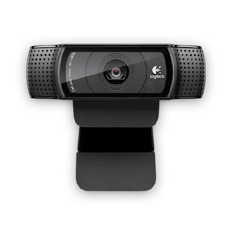 Cámara Web LOGITECH C920 - USB, Negro, 1920 x 1080 Pixeles
