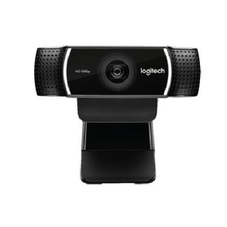 Cámara LOGITECH C922 - 60 pps, USB, Negro, 1920 x 1080 Pixeles