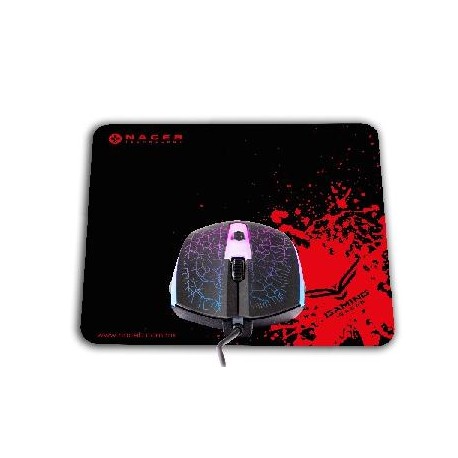 Kit Mouse + Mousepad Naceb Technology NA-632 - Multi, (...)