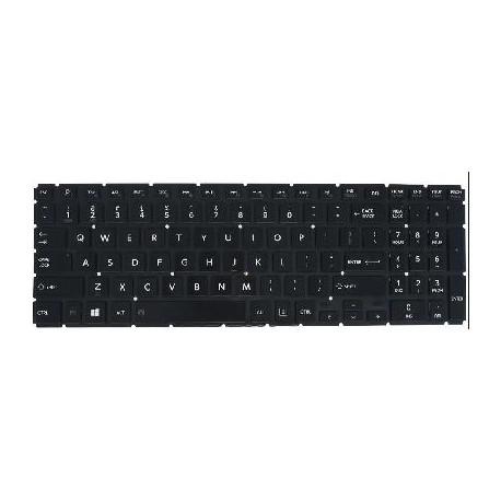 Teclado Color Negro (US) para Toshiba L50-B L50D-B L5 (...)