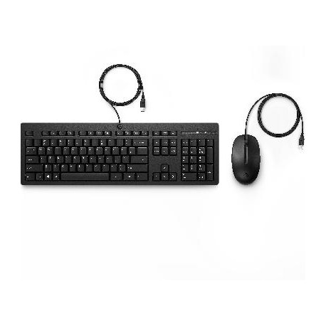 Kit de Teclado y Mouse HP 225 (286J4AA). -