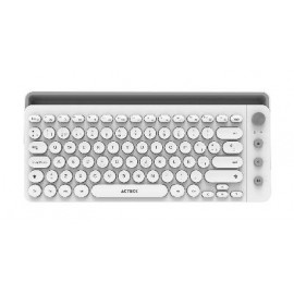 Teclado Inalámbrico Conexión Dual 2.4hz/Bluetooth   (...)