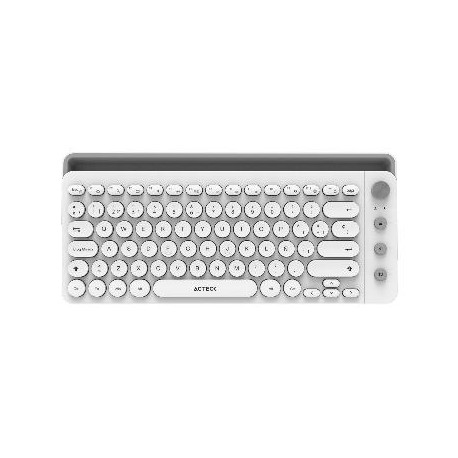 Teclado Inalámbrico Conexión Dual 2.4hz/Bluetooth   (...)