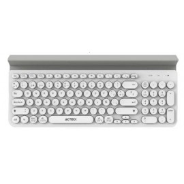 Teclado Inalámbrico Conexión Dual 2.4hz/Bluetooth   (...)