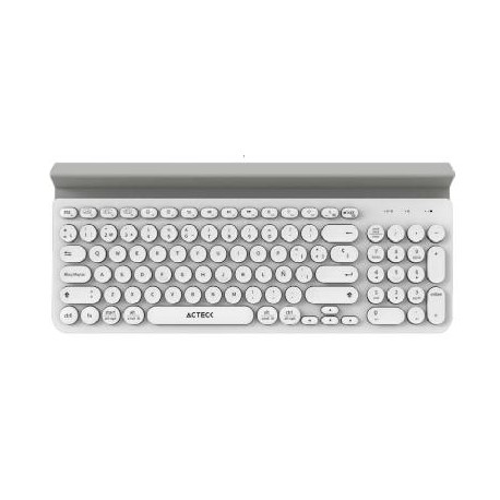 Teclado Inalámbrico Conexión Dual 2.4hz/Bluetooth   (...)