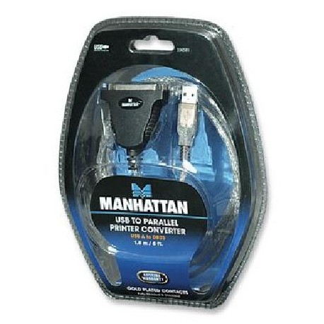 Convertidor USB a DB25 - Paralelo MANHATTAN 336581 -  (...)
