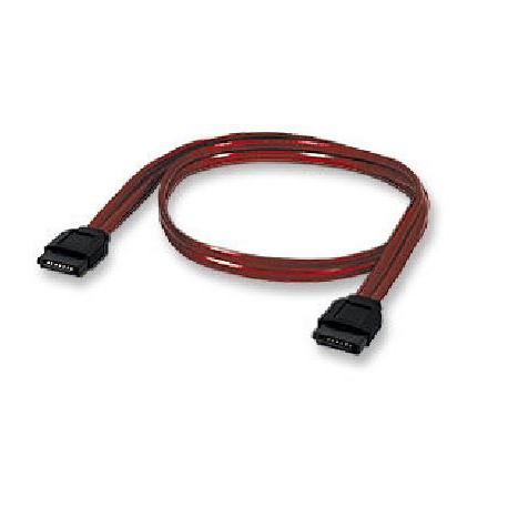 Cable SATA MANHATTAN 340700 - SATA, Rojo