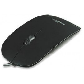 Mouse MANHATTAN - Negro, 3 botones, USB, Óptico, 1000 DPI