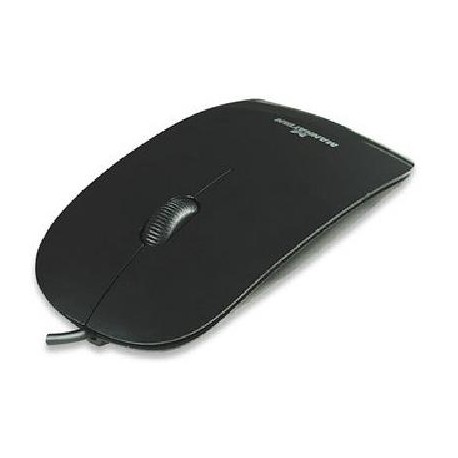 Mouse MANHATTAN - Negro, 3 botones, USB, Óptico, 1000 DPI