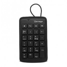 Teclado VORAGO KB-105 - USB, Notebook/PC, Negro