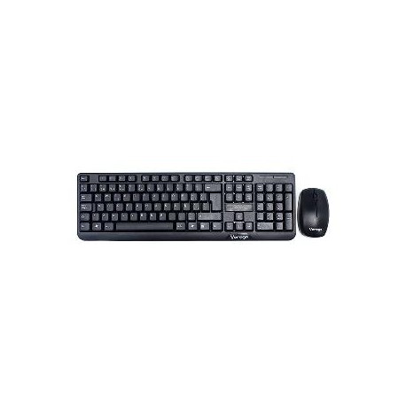 Kit de Teclado y Mouse Inalámbricos VORAGO KM-304 - 10 Metros