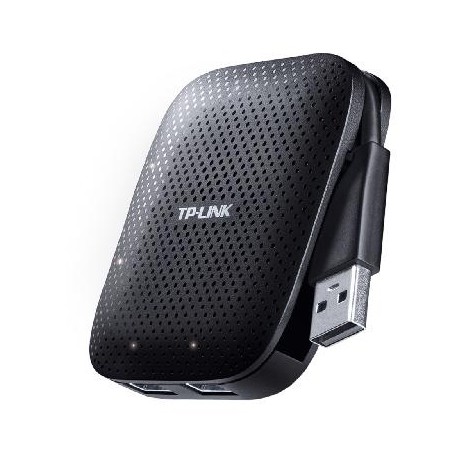 Hub USB TP-LINK - 4ptos, USB 3.0, Negro