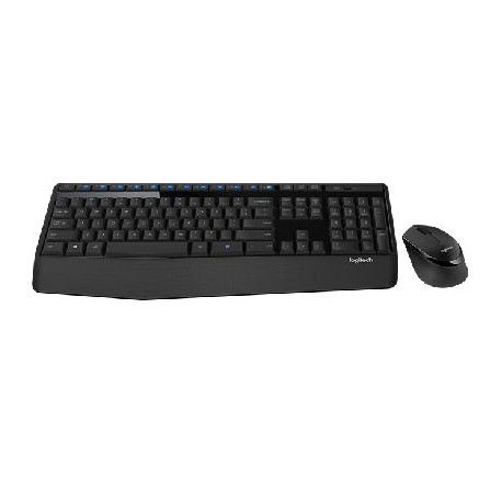 Kit de Teclado y Mouse LOGITECH MK345 - Estándar, Ne (...)