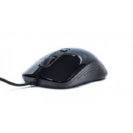 Mouse Alámbrico VORAGO MO-102 - Negro, 4 Botones, US (...)