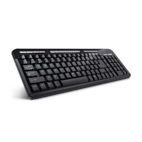 Teclado VORAGO KB-202 - USB, Alámbrico, Negro