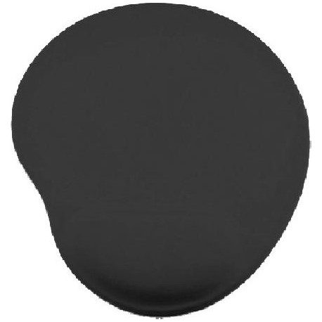 Mouse pad BROBOTIX - Negro, Gel, Neopreno, Poliéster