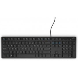 Teclado DELL 580-ADRC - USB, Negro, Alámbrico