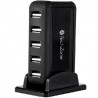 Hub 7 Puertos TechZone TZ17HUB01 USB - Negro