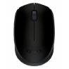 Mouse LOGITECH M170 - Gris, 3 botones, RF inalámbrico, Óptico