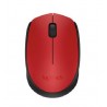 Mouse LOGITECH M170 - Rojo, RF inalámbrico