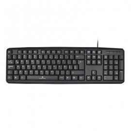Teclado PERFECT CHOICE PC-201038 - USB, QWERTY, Negro (...)