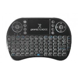 Mini Teclado PERFECT CHOICE PC-201007 - QWERTY, Negro (...)