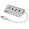 Hub USB MANHATTAN 163767 - USB 3.0, 5000 Mbit/s, 4 x  (...)