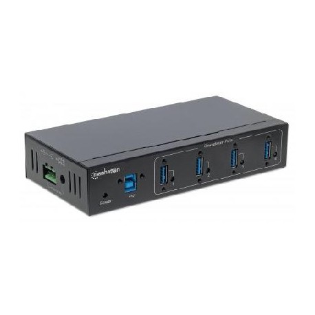 Hub industrial MANHATTAN USB 3.0 de 4 puertos - USB 3 (...)