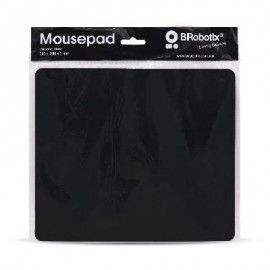 Mouse Pad Ultra Delgado Negro con Bolsa BROBOTIX 497264 -
