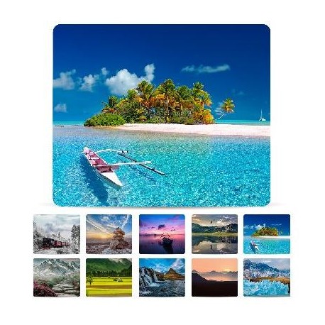 MOUSEPAD PAISAJES - PAQUETE CON 10 PIEZAS BROBOTIX 136285