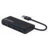Conector Múltiple de 4 Puertos para USB MANHATTAN 16 (...)
